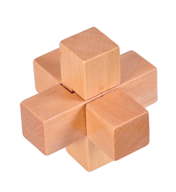 Drveni Kongming/Luban puzzle – klasična zagonetka za odrasle, DIY i prilagodljiv uzorak