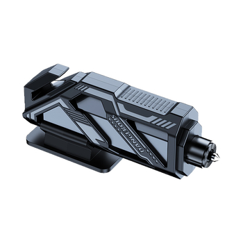 Jármű biztonsági kalapács – mini többfunkciós üvegtörő és öv vágó, hordozható vészhelyzeti eszköz (Anyag: PC+ABS, Tömeg: 22 g, Márka: Zoch, Testreszabható: Igen)