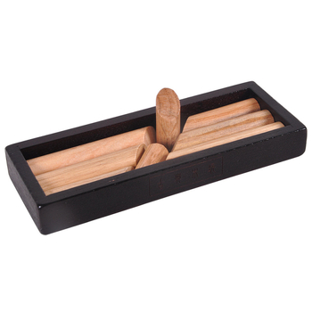 Kong Ming lock/Luban lock fa rejtvény a térbeli gondolkodás fejlesztésére (Anyag: Fa; Funkció: Térbeli gondolkodás fejlesztése; Kategória: Kong Ming lock/Luban lock)