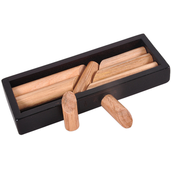 Kong Ming lock/Luban lock fa rejtvény a térbeli gondolkodás fejlesztésére (Anyag: Fa; Funkció: Térbeli gondolkodás fejlesztése; Kategória: Kong Ming lock/Luban lock)