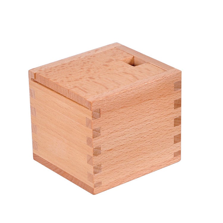 Drveni Kong Ming/Luban lock puzzle za prostornu misao; DIY-friendly; prilagodba uzorka