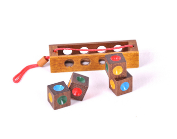 Drveni Kong Ming/Luban Lock puzzle za prostornu razmišljanje — DIY prilagodljiva igračka za uzrast 7-14 godina