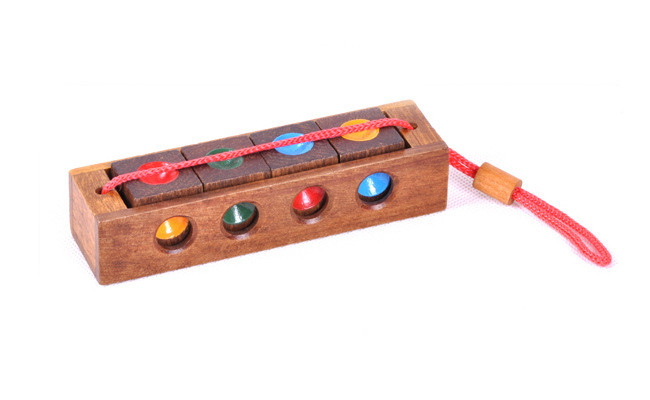 Drveni Kong Ming/Luban Lock puzzle za prostornu razmišljanje — DIY prilagodljiva igračka za uzrast 7-14 godina