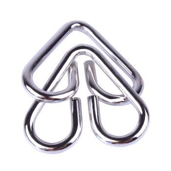 Puzzle od devet lanaca – metalni edukativni zagonetka, DIY-prijateljski, otključavanje, težina 3.5