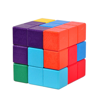 Joc de puzzle din lemn cu Kongming lock, Luban lock și Soma cube – dezvoltă gândirea spațială (Material: lemn; DIY: da; Procesare: personalizare de probă; Potrivit pentru vârsta: 36–60; Categorie: Unlock)