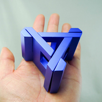 Kongming Lock / Luban Lock puzzle za razvoj inteligencije; legura; DIY s logom OEM; licencirana privatna oznaka; za uzrast 7–14 godina