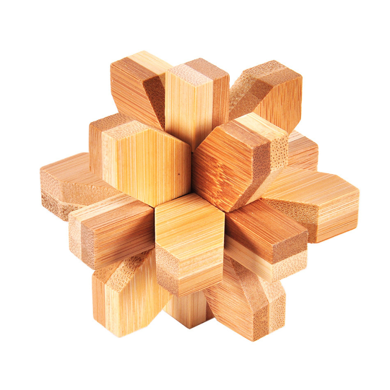 Drveni Kong Ming Lock/Luban Lock puzzle – edukativna igra za prostorno razmišljanje, DIY prilagodljivo, puzzle za otključavanje