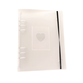 Polaroid fotoalbum, s slobodnim listovima, plastično kućište, kristalni dizajn.