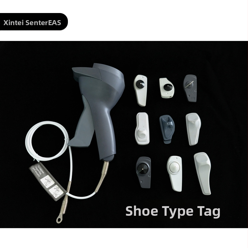 Ručný odblokovací pištol pre anti-theft štítky, ABS telo, značka Xinte SenterEAS, model Unlocking gun, vhodný pre obchody s odevmi, obuvou, hračkami a detskými potrebami