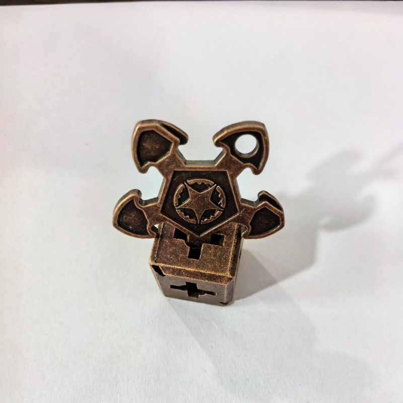 Prilagođeni metalni puzzle Luban lock (Kongming lock) – mentalna zagonetka i olakšanje stresa, za uzrast 15–35 godina, prilagodljivi uzorci dostupni