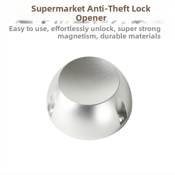 Golf model otvárač zámkov pre supermarketové anti-krádežné zámky, hliníkové telo, membrána elektroplatingu, určené pre pokladne