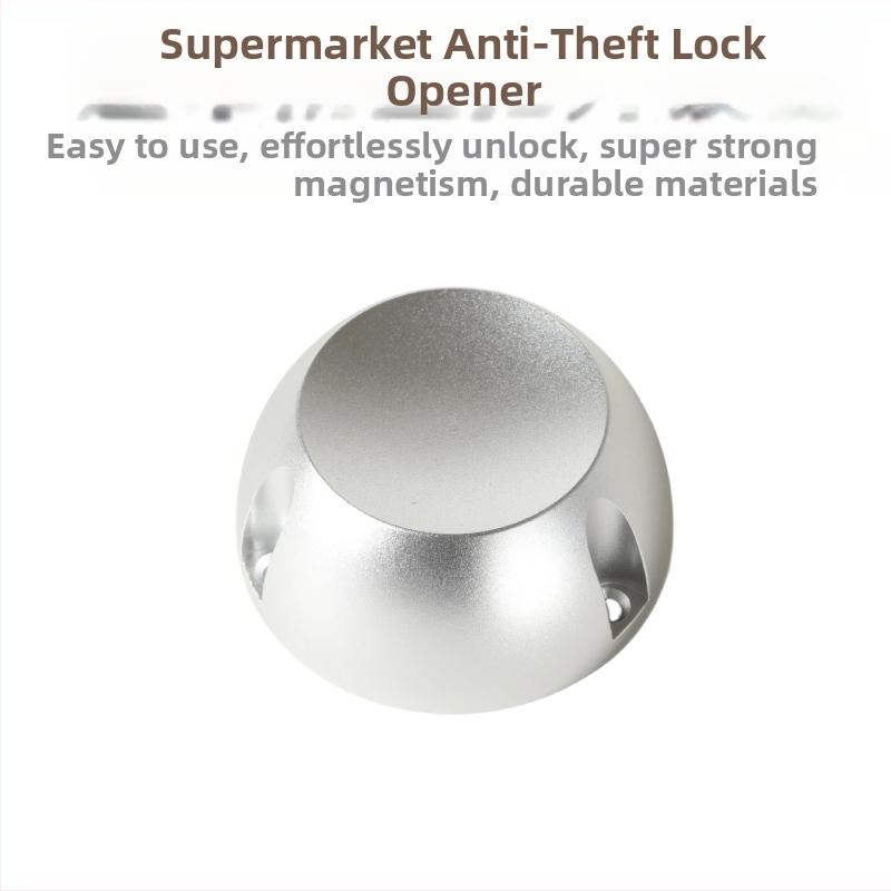 Golf model otvárač zámkov pre supermarketové anti-krádežné zámky, hliníkové telo, membrána elektroplatingu, určené pre pokladne