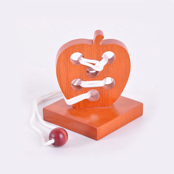 Dreveni Kong Ming/Luban zagon puzzle za prostorno razmišljanje, DIY prilagodba