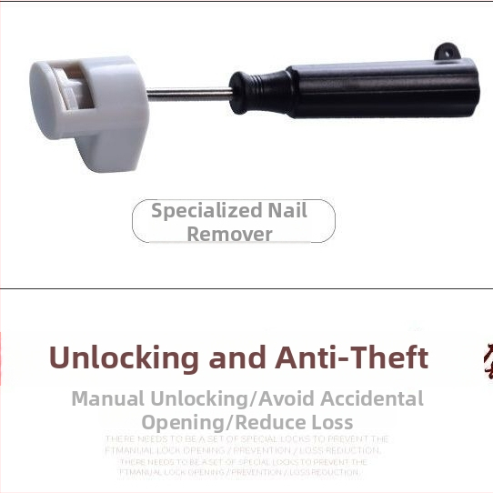 Odstraňovač štítku na okuliare – Otvárací spínač proti krádeži; Model: Other; Značka: Other; Dovoz: Nie