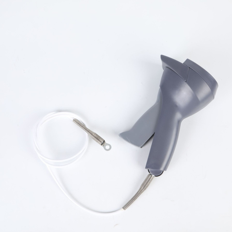 Kézi mágneses patent-eltávolító ruházathoz, modell Am-handheld 02, márka Anti-scientific, méretek 185×120×80 mm, alkalmas ruházati boltok és department store-ok számára