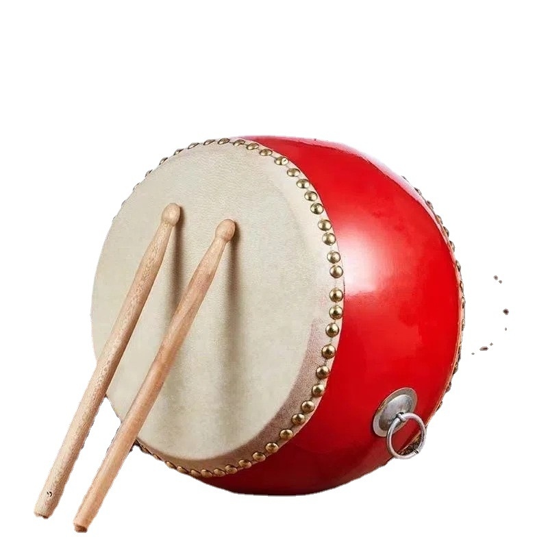 Tanggu bubon od Dragon Sound Drum Music Factory — telo z brezy; model Cowhide Tanggu; vhodný pre hudobné výkony a tanečné predstavenia.