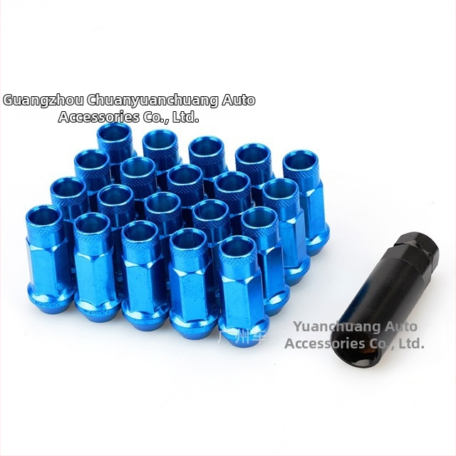 Čelična šesterokutna matica s prolaznom rupom