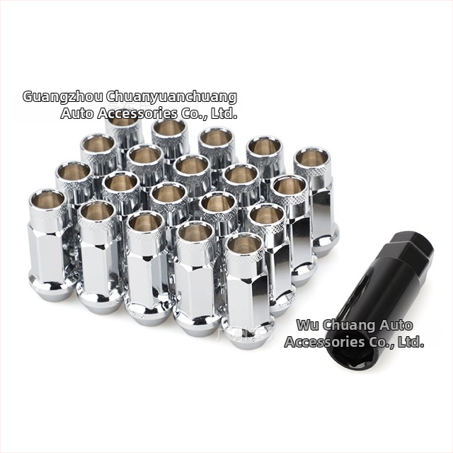 Čelična šesterokutna matica s prolaznom rupom