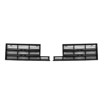 Lingke 07 középső radiátorgrillhez rovarháló, egyszemélyes kivitel, teljes lefedettségű háló, ABS anyag