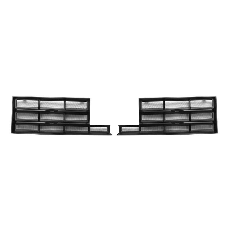 Lingke 07 középső radiátorgrillhez rovarháló, egyszemélyes kivitel, teljes lefedettségű háló, ABS anyag