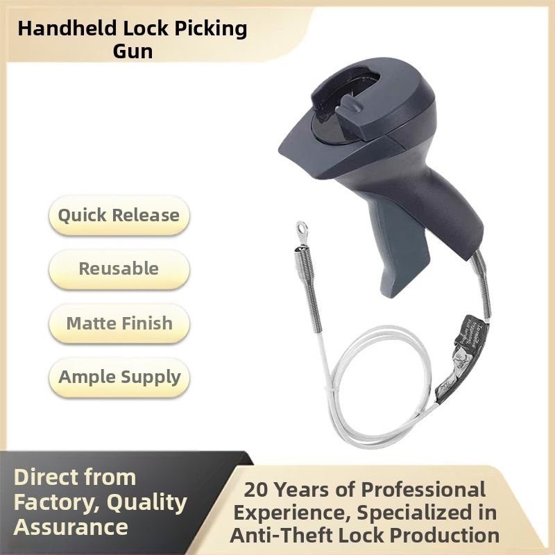 Ručný odblokovací pištol na bezpečnostné etikety – ABS puzdro, ABS+ magnetický povrch, vhodný pre supermarkety, obchody s odevmi a obuvou