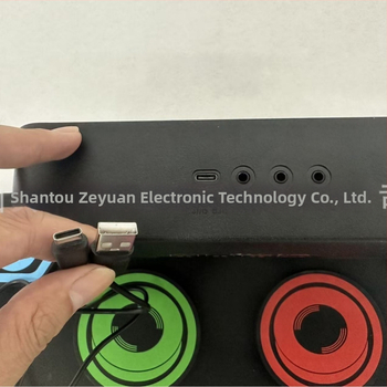 Elektronická bubnová súprava s silikonovou údernou plochou, dvojitým reproduktorom, Bluetooth nahrávaním, model Rd93-CX, simulácia hlavy bubna a viac-senzorový dizajn