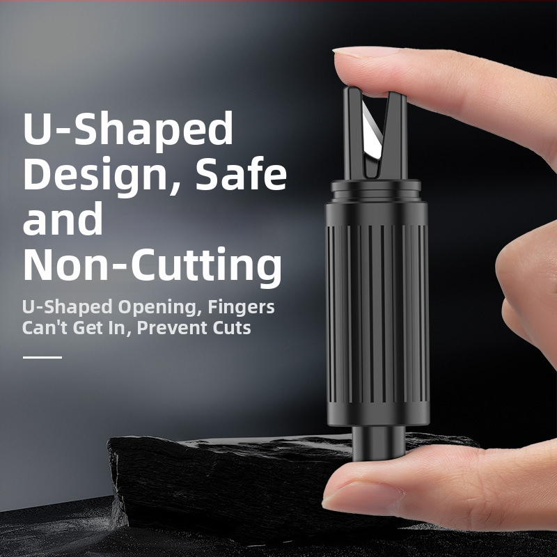 Rongshan Instrument pentru spargerea geamurilor auto, cioc de urgență multifuncțional pentru spart geamului, metal + PC, greutate ~100 g