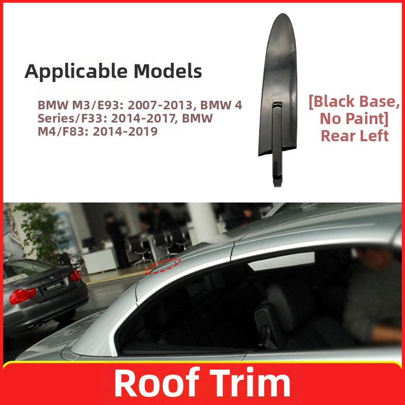 Pamio BMW M3/M4 4 Series Cabriolet Klipsa poklopca šarke krova - Plastika