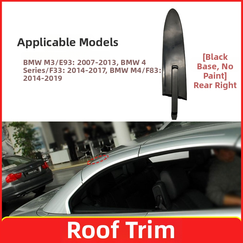 Pamio BMW M3/M4 4 Series Cabriolet Klipsa poklopca šarke krova - Plastika