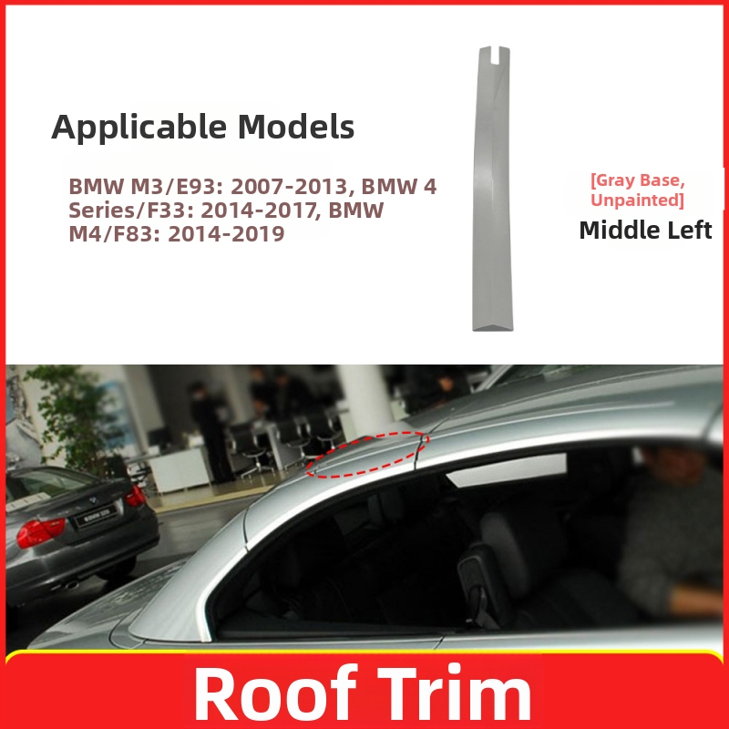 Pamio BMW M3/M4 4 Series Cabriolet Klipsa poklopca šarke krova - Plastika