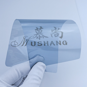 Φιλμ ηλιακής προστασίας αυτοκινήτου από PET με εμπρός νανοκεραμική μόνωση, 70% διαπερατότητα φωτός, 90% μόνωση, 99% προστασία UV