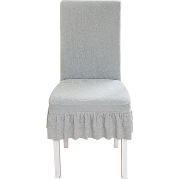 Étkezőszék és taburet huzat integrált háttámlával — porvédő védőhuzat, modern minimál stílus