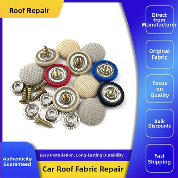 Κλιπ επισκευής εσωτερικού οροφής αυτοκινήτου για ταπετσαρισμένο οροφής χωρίς αποσυναρμολόγηση — προσαρμόσιμο, μοτίβα: plaid gray, plaid beige, plaid red, μάρκα: Three Lines