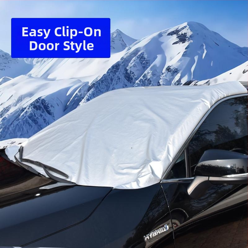 Κάλυμμα προστασίας παρμπρίζ αυτοκινήτου – βαμβακό μαλλί, Imperial Scene, προστασία από χιόνι και παγετό το χειμώνα