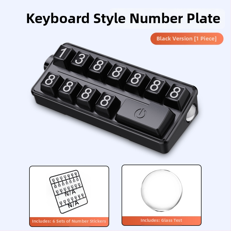 Viacúčelové bezpečnostné kladivo s rozbíjačom skla, osvetlením a dočasnou značkou parkovania — Model T61, plast