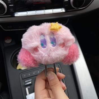 Automobilska dekorativna pliš Kirby zvjezdica — sigurnosna utičnica s bajonetnim produženjem i spojnim držačem (materijali: nehrđajući čelik, ABS)