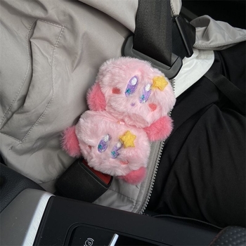 Automobilska dekorativna pliš Kirby zvjezdica — sigurnosna utičnica s bajonetnim produženjem i spojnim držačem (materijali: nehrđajući čelik, ABS)