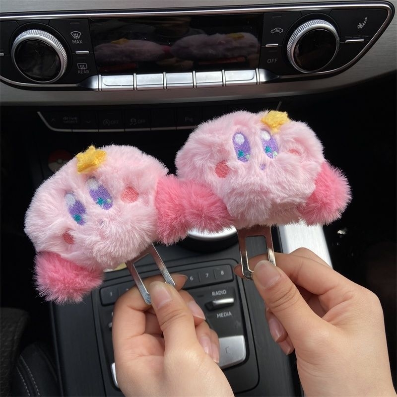 Automobilska dekorativna pliš Kirby zvjezdica — sigurnosna utičnica s bajonetnim produženjem i spojnim držačem (materijali: nehrđajući čelik, ABS)