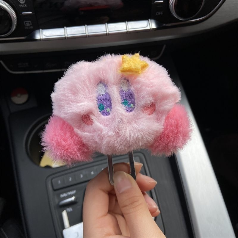 Automobilska dekorativna pliš Kirby zvjezdica — sigurnosna utičnica s bajonetnim produženjem i spojnim držačem (materijali: nehrđajući čelik, ABS)