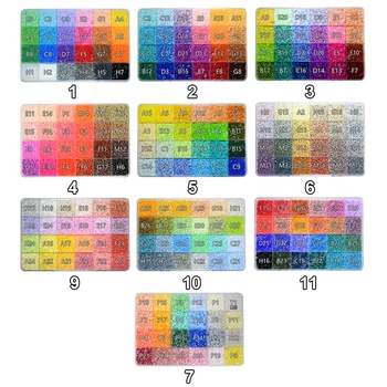 Mingchuang Bead 3D gyöngy puzzle DIY készlet – OPP zacskóban, videó útmutatóval, körülbelül 30 perc