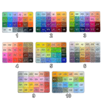 Mingchuang Bead 3D gyöngy puzzle DIY készlet – OPP zacskóban, videó útmutatóval, körülbelül 30 perc