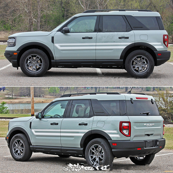 Jin zherui Sticker Bronco Sport Wild Horse Sport Edition-höz – autódekoráció ragasztós telepítéssel, anyag: matrica, mintázat: egyszínű, testreszabható