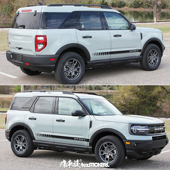 Jin zherui Sticker Bronco Sport Wild Horse Sport Edition-höz – autódekoráció ragasztós telepítéssel, anyag: matrica, mintázat: egyszínű, testreszabható