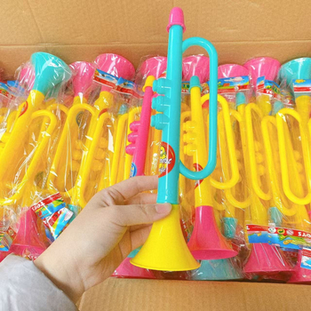 Gyerekeknek szánt szurkolókürt, oktató sportjáték, műanyag, uniszex, 7–14 évesek