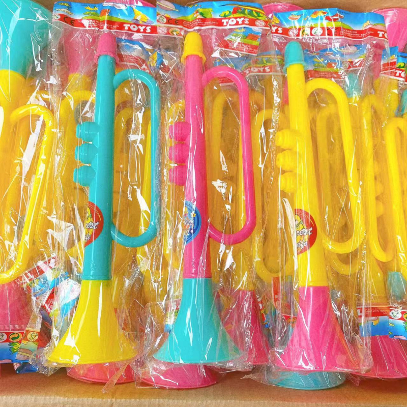 Gyerekeknek szánt szurkolókürt, oktató sportjáték, műanyag, uniszex, 7–14 évesek