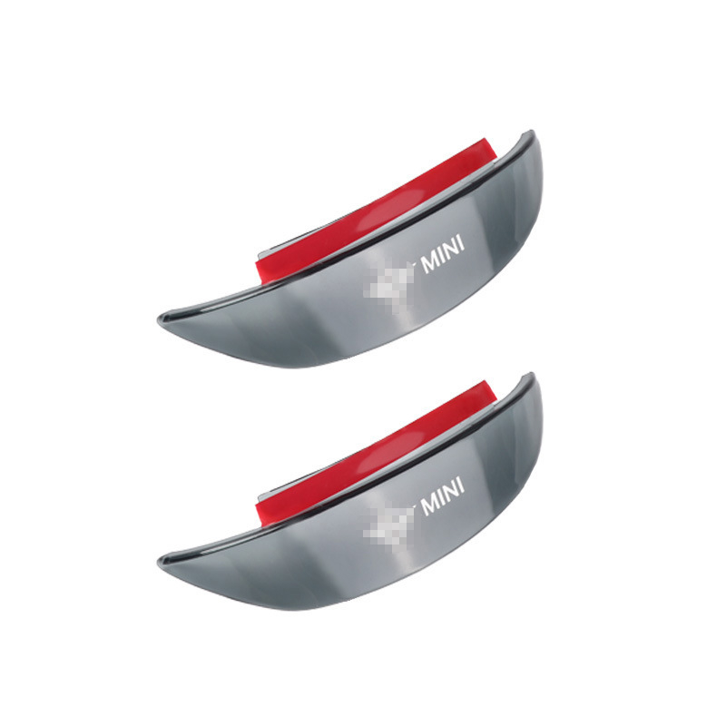 Дъждовна защита за огледало за обратно виждане BMW Mini Cooper F55/F56, PC материал, самозалепваща двустранна лента, carAwait