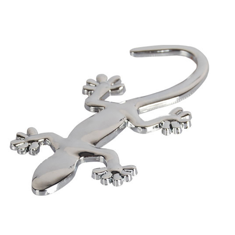 Metalne naljepnice za karoseriju automobila Gecko uzorak, 3D dizajn, samoljepljive
