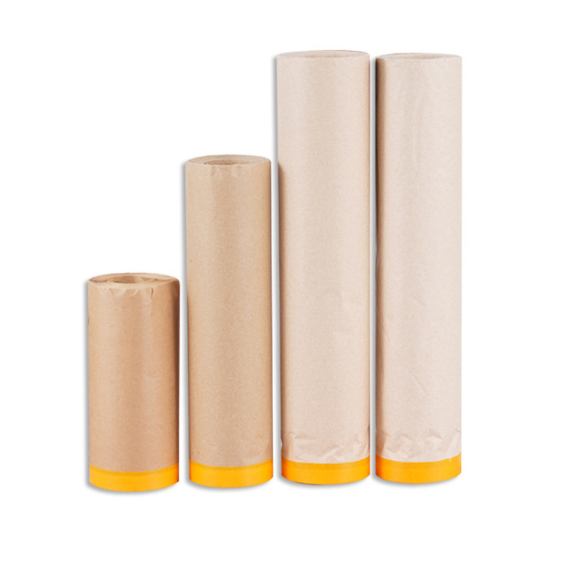 Αυτοκινητικό φιλμ μάσκας από kraft χαρτί και ιαπωνικό χαρτί, αυτοκόλλητο με κόλλα υδρογέλης, πάχος 6–8s, διαφάνεια 70%.