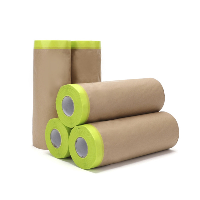 Αυτοκινητικό φιλμ μάσκας από kraft χαρτί και ιαπωνικό χαρτί, αυτοκόλλητο με κόλλα υδρογέλης, πάχος 6–8s, διαφάνεια 70%.