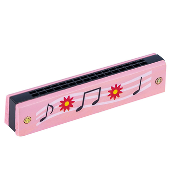 Drvena harmonika za djecu, 16 rupa, dvostruka niza, edukativni glazbeni instrument, proizvedeno u Zhejiangu, za uzrast 7–14 godina